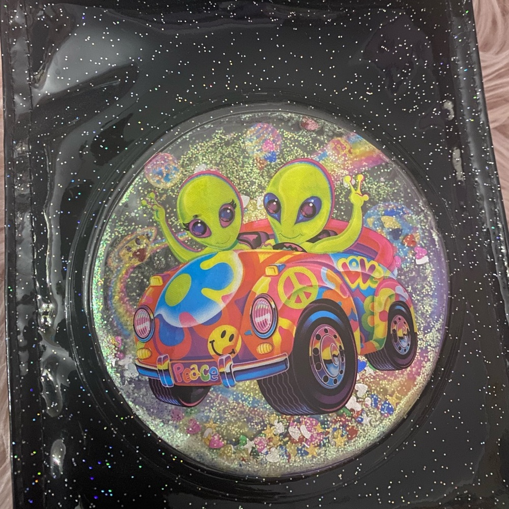 Vintage and Rare Zoomer and Zorbit Lisa Frank Lunchbox with Origin Tag CLEAN - Picture 7 of 9